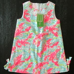 Lilly Pulitzer Lobstah Roll dress size 3 NWT